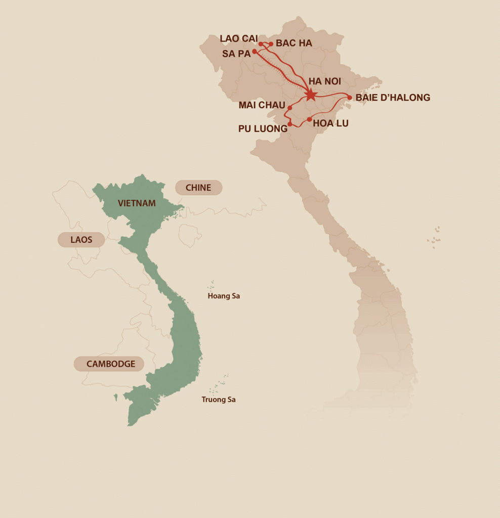 Le Paradis Oublié Au Nord Du Vietnam – Sapa – Mai Chau – Pu Luong – Ha Long