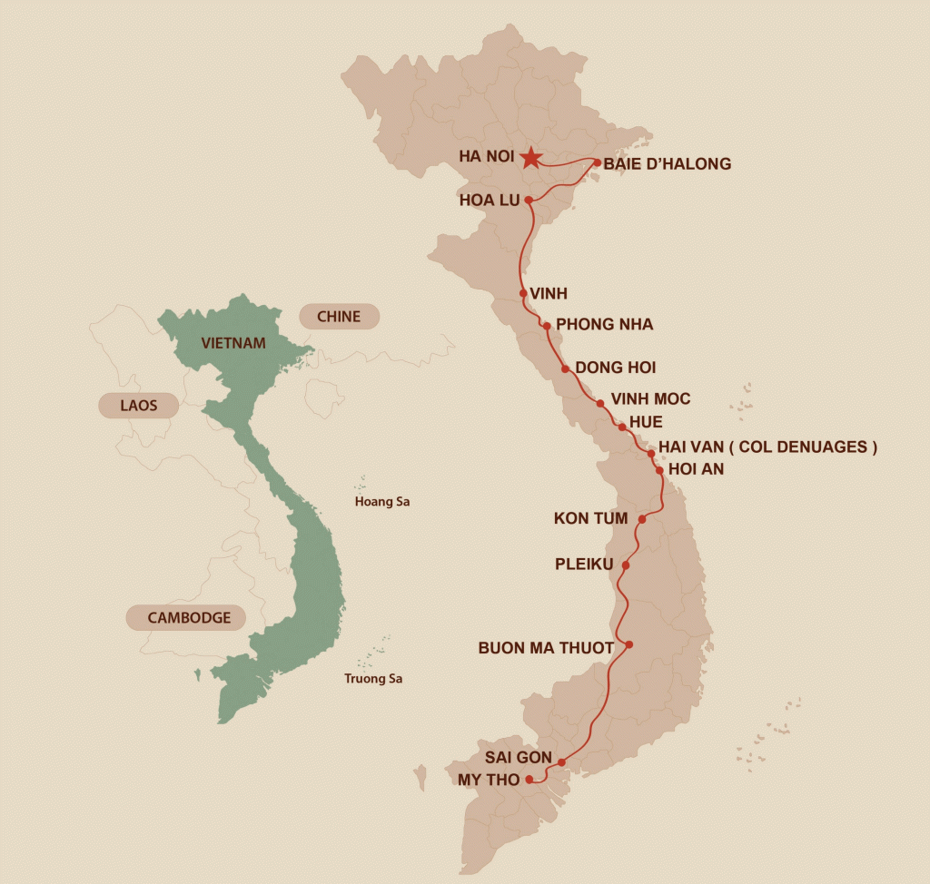 Sur La Route De Mandarine – Phong Nha – Pleiku – Kontum – Buonmathuot