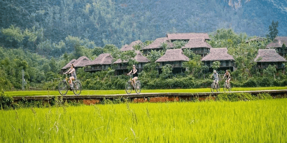 HANOI - MAI CHAU (voiture, vélo, guide)