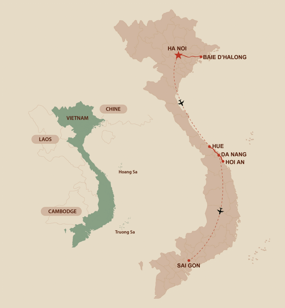 La Finesse De La Cuisine Vietnamienne – Hanoi – Halong – Hue – Hoi An – Sai Gon