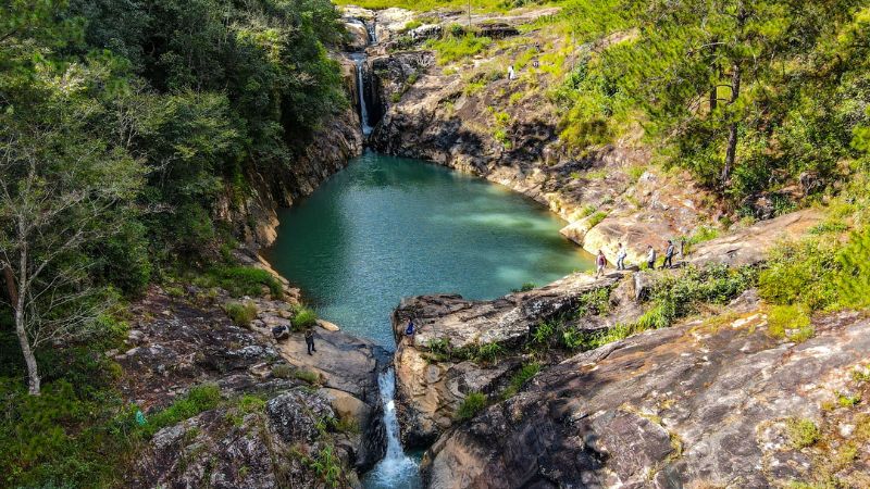 Thac Ankroet Da Lat Nam O Dau