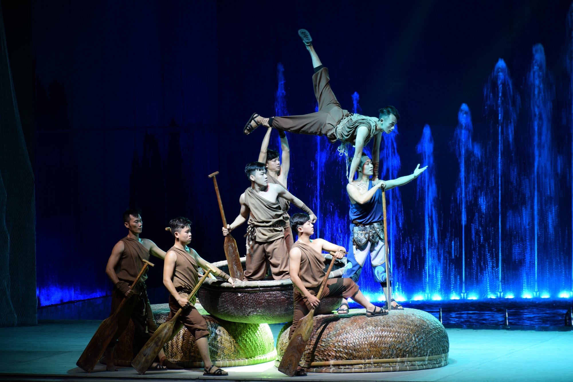 Fishermen On A Fishing